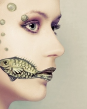 Fish Face Art screenshot #1 176x220