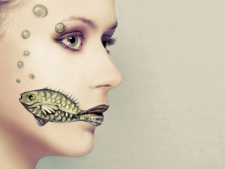 Fish Face Art screenshot #1 320x240