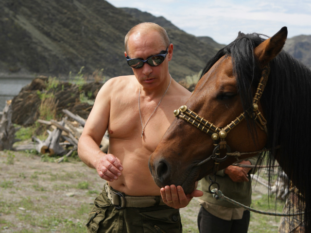 Das Vladimir Putin Best President Wallpaper 640x480