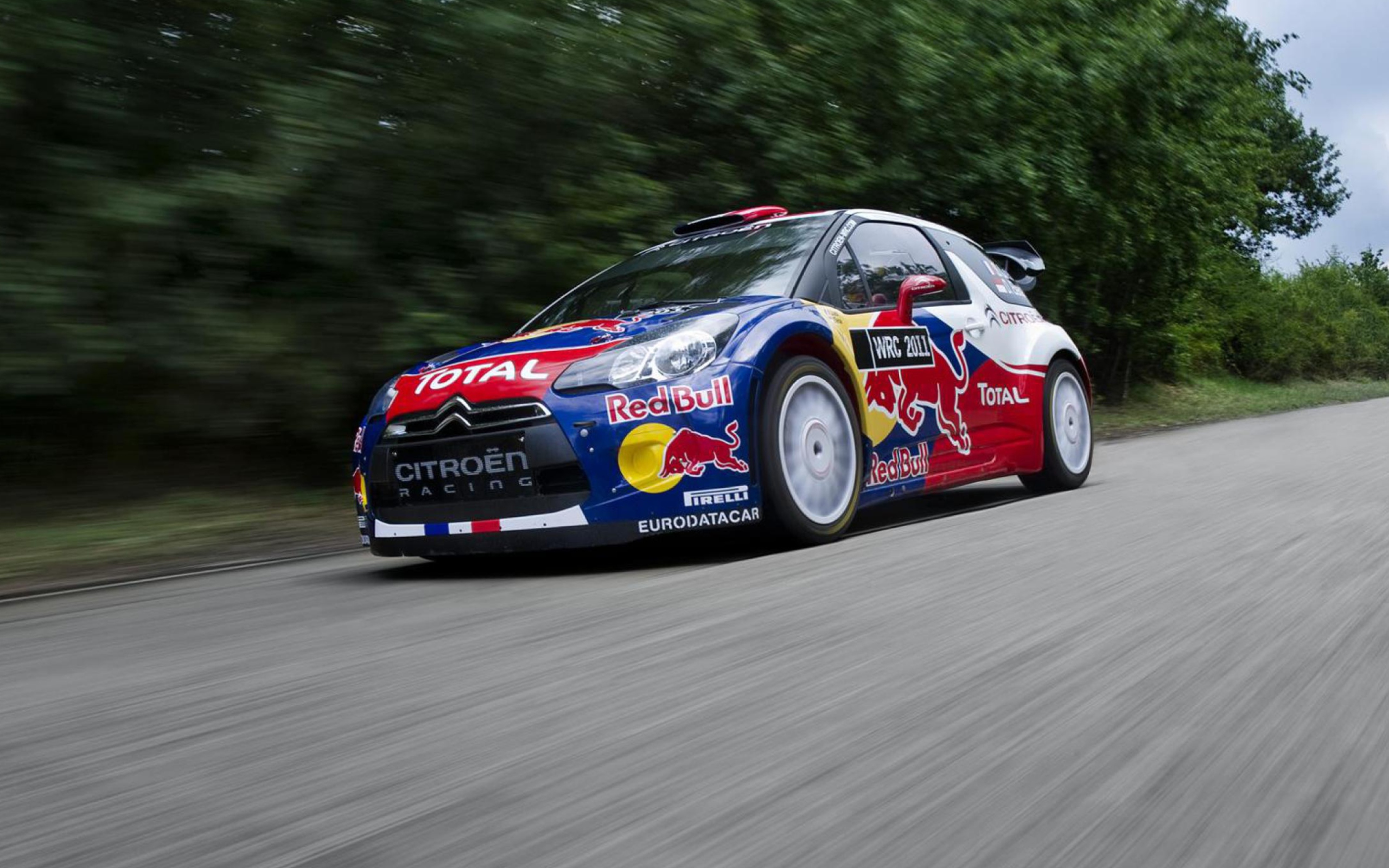 Das Citroen DS3 WRC Wallpaper 2560x1600