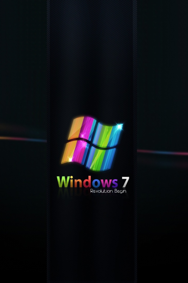Windows 7 wallpaper 640x960