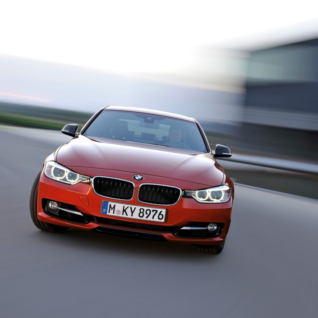 Screenshot №1 pro téma BMW 3 Series Sedan Sport Line Front Speed 1024x1024