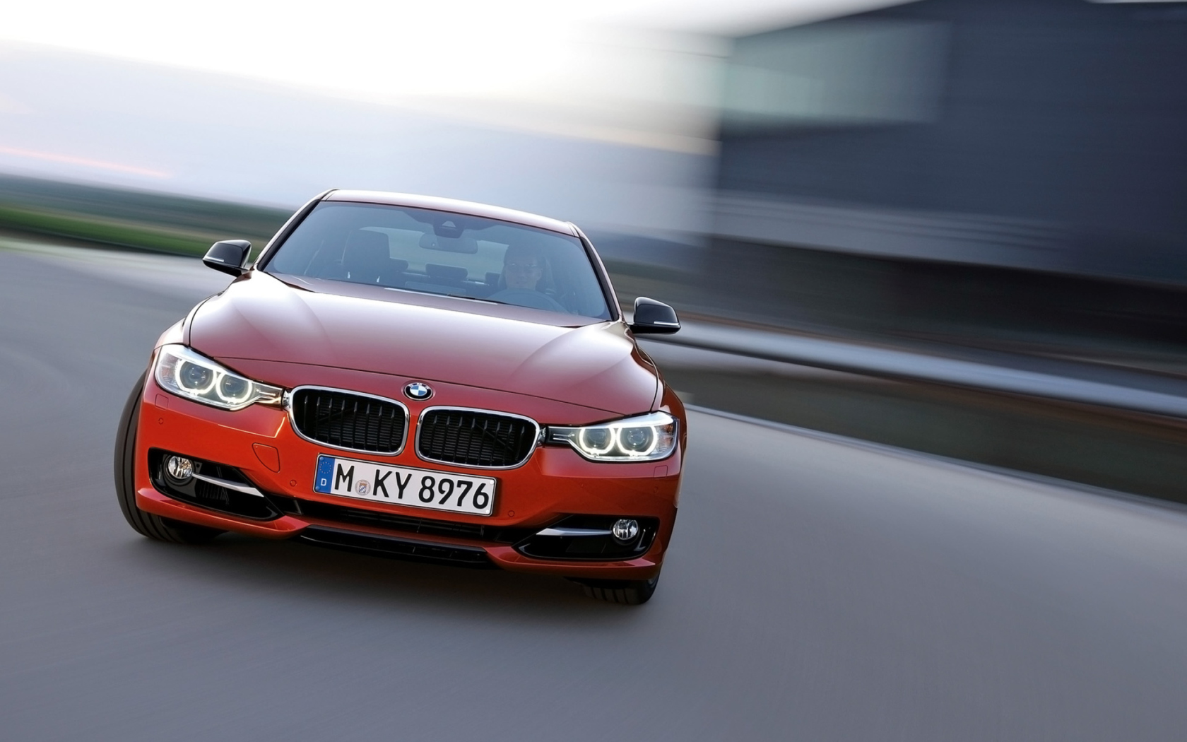 Screenshot №1 pro téma BMW 3 Series Sedan Sport Line Front Speed 1680x1050
