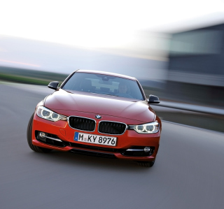 BMW 3 Series Sedan Sport Line Front Speed - Obrázkek zdarma pro iPad