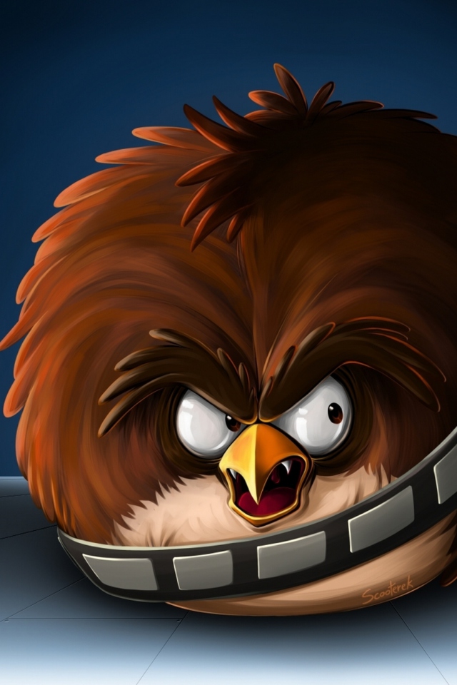 Fondo de pantalla Angry Birds Artwork 640x960