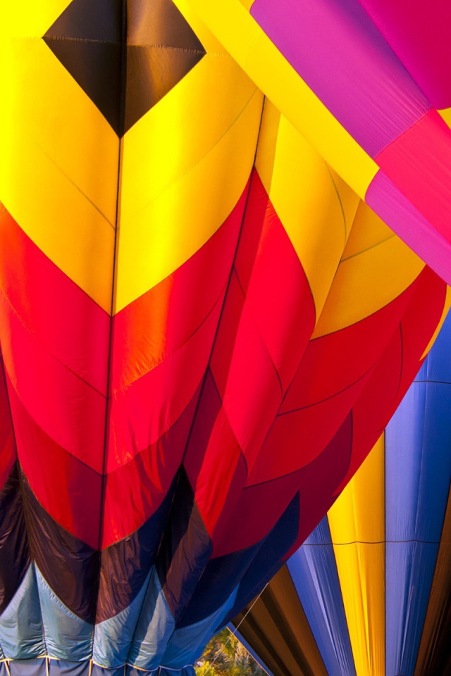Das Colorful Air Balloons Wallpaper 640x960