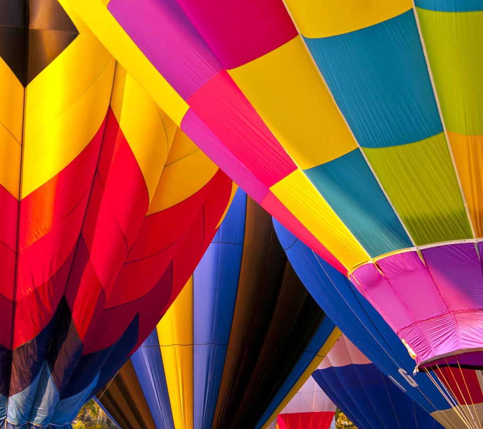 Colorful Air Balloons wallpaper 960x854