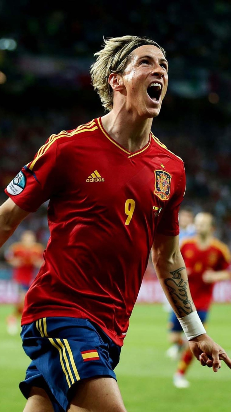 Fondo de pantalla Fernando Torres 750x1334