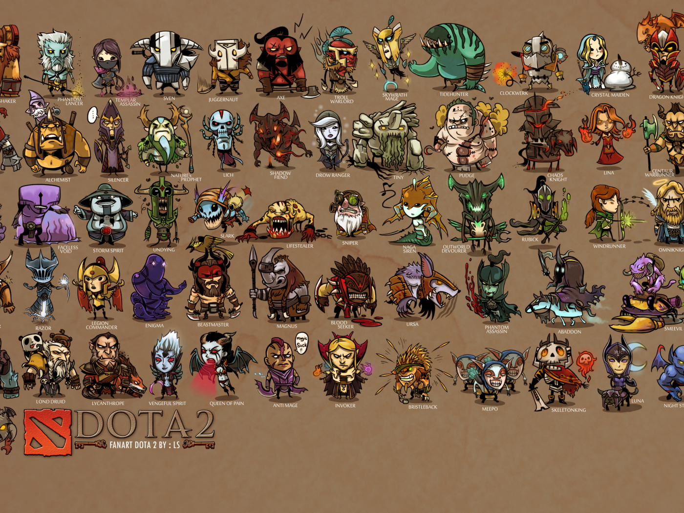 Sfondi Dota 2 Characters 1400x1050