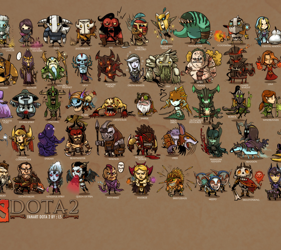 Screenshot №1 pro téma Dota 2 Characters 960x854