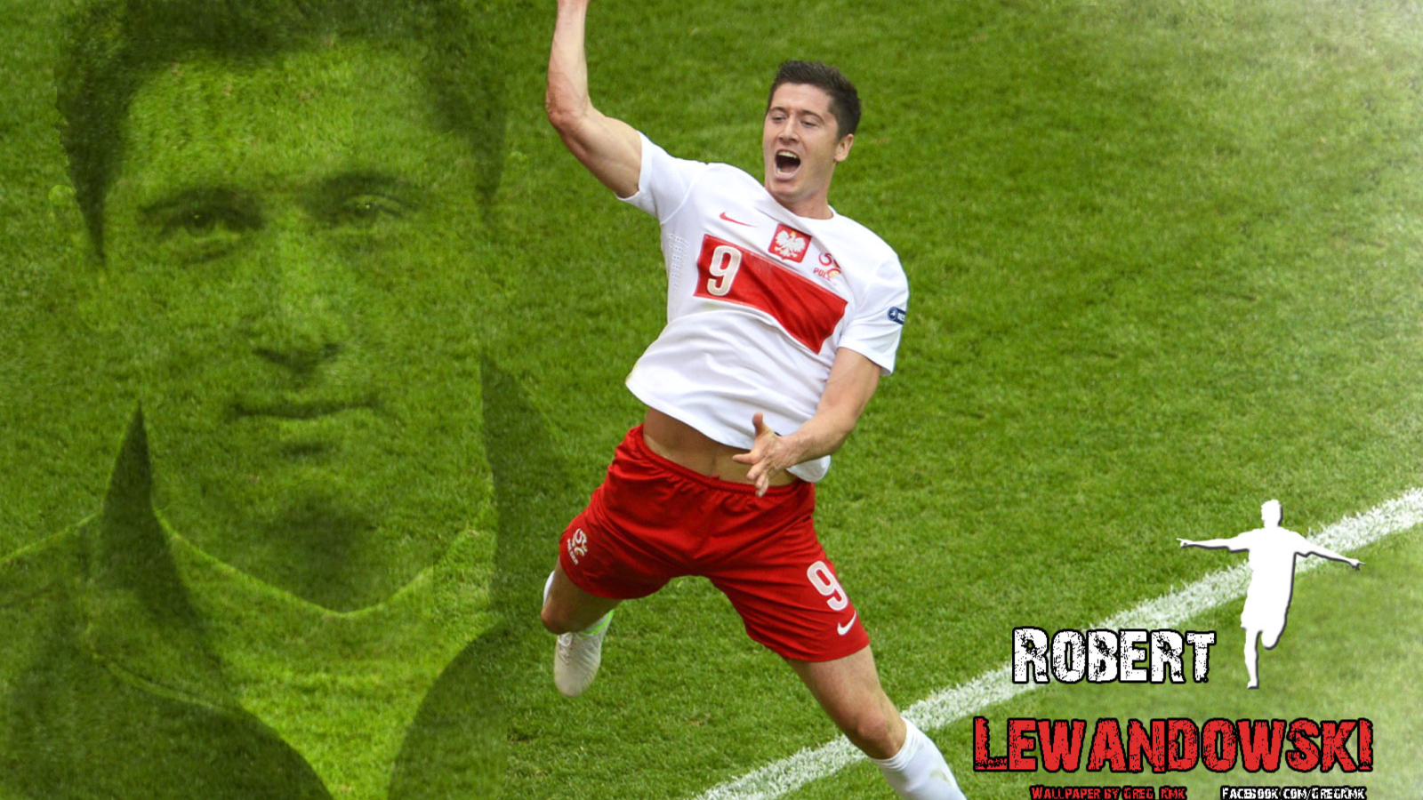 Robert Lewandowski wallpaper 1600x900