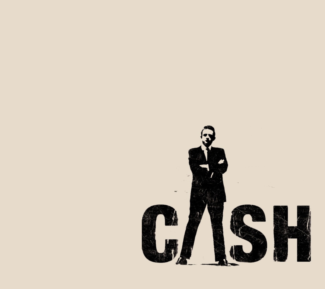 Das Johnny Cash Music Legend Wallpaper 1080x960