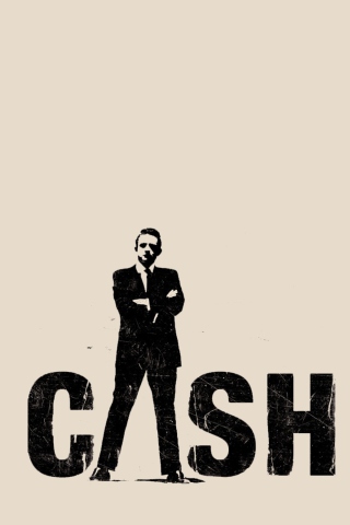 Johnny Cash Music Legend wallpaper 320x480