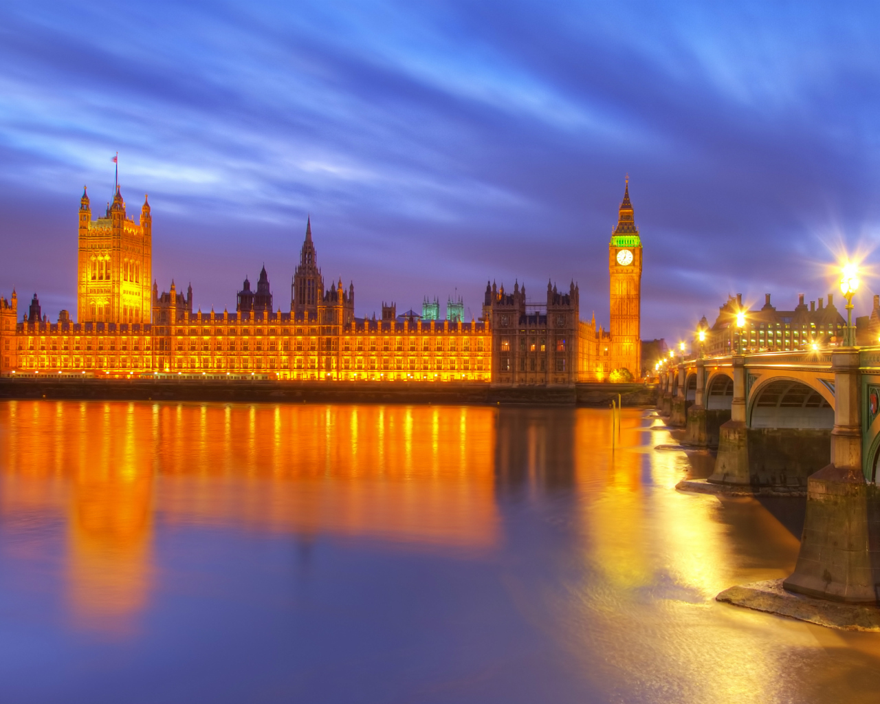 Das Big Ben London Wallpaper 1280x1024