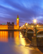 Das Big Ben London Wallpaper 176x220