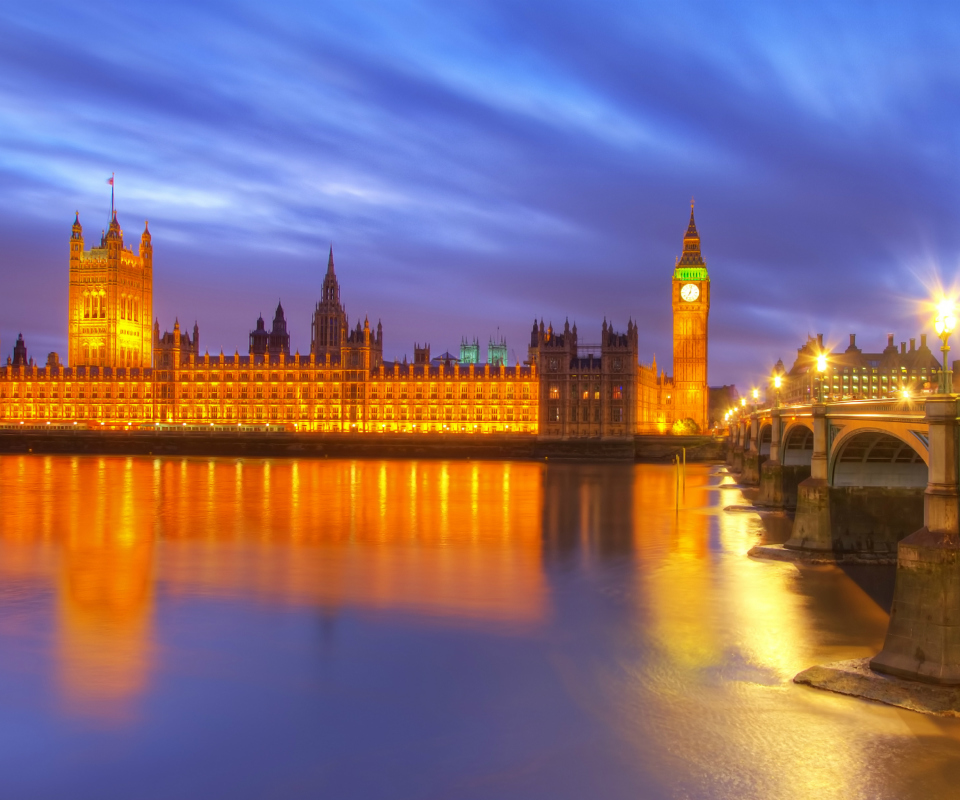 Big Ben London wallpaper 960x800