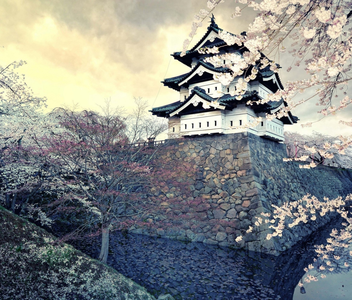 Screenshot №1 pro téma Hirosaki Castle Japan 1200x1024