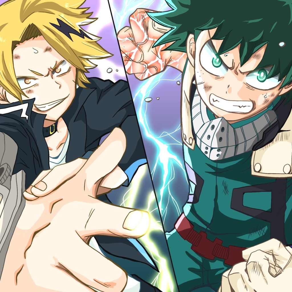 Kaminari Denki & Midoriya Izuku screenshot #1 1024x1024