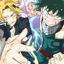 Kaminari Denki & Midoriya Izuku wallpaper 128x128