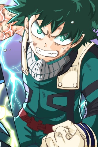 Kaminari Denki & Midoriya Izuku screenshot #1 320x480