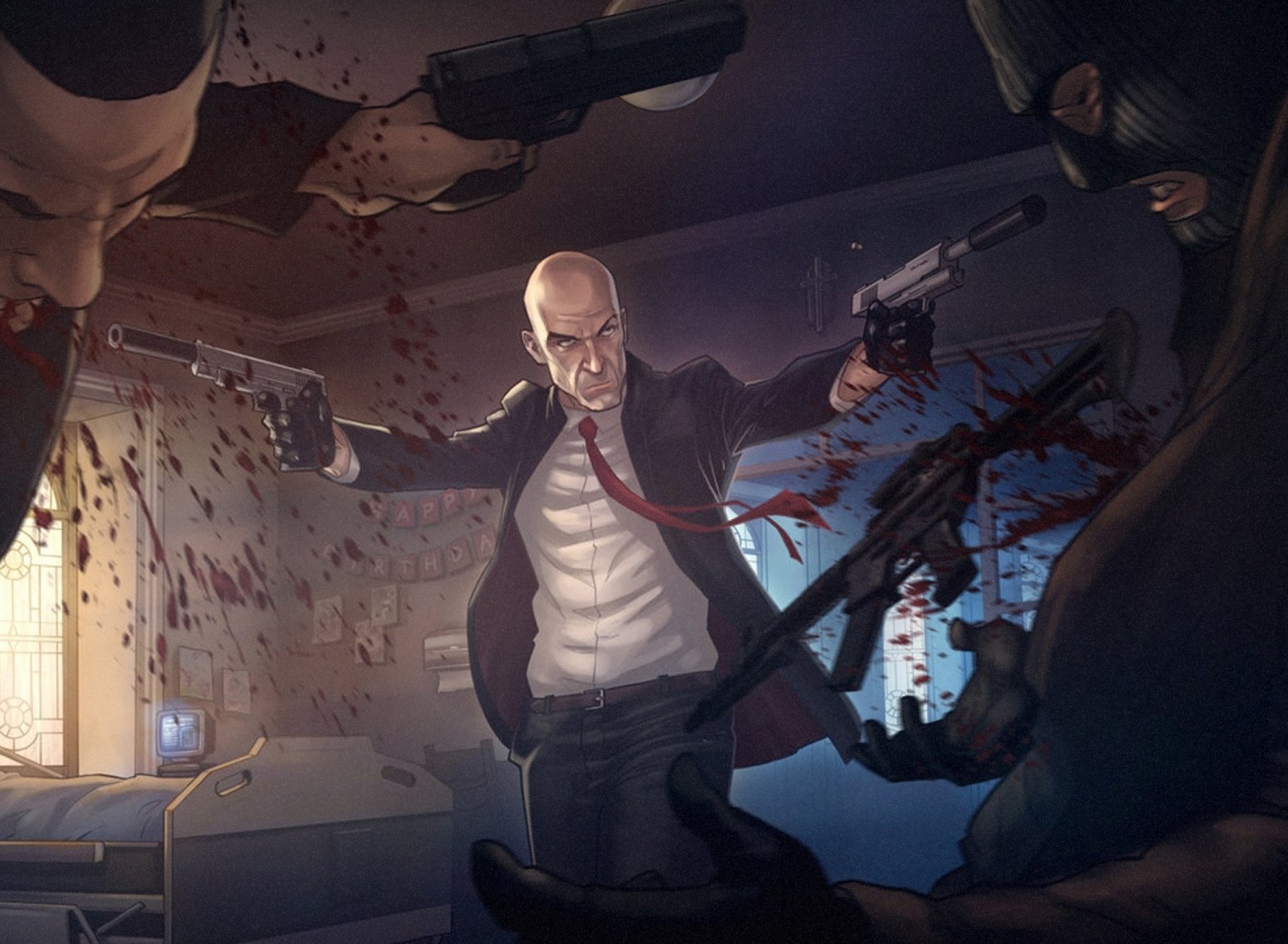 Fondo de pantalla Hitman 1920x1408