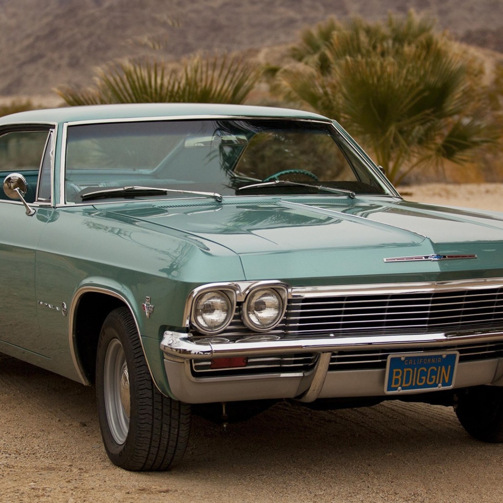 Обои Chevrolet Impala 1965 1024x1024
