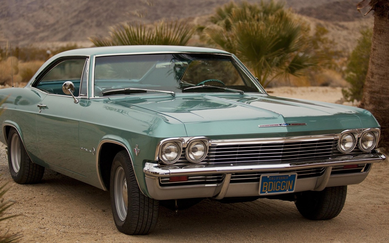 Обои Chevrolet Impala 1965 1280x800