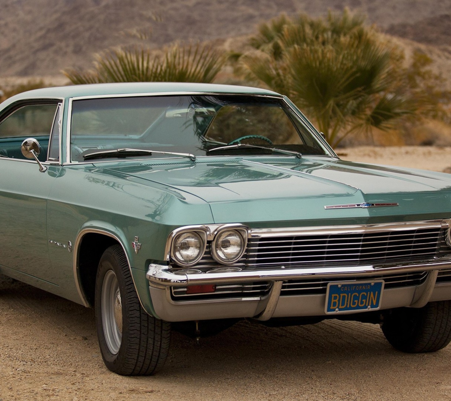 Обои Chevrolet Impala 1965 1440x1280