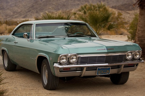Fondo de pantalla Chevrolet Impala 1965 480x320