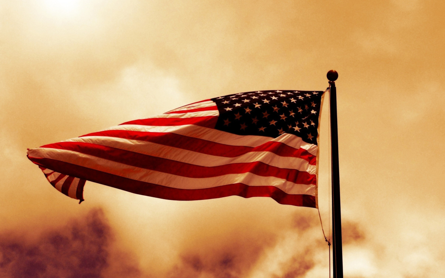 Usa Flag wallpaper 1440x900