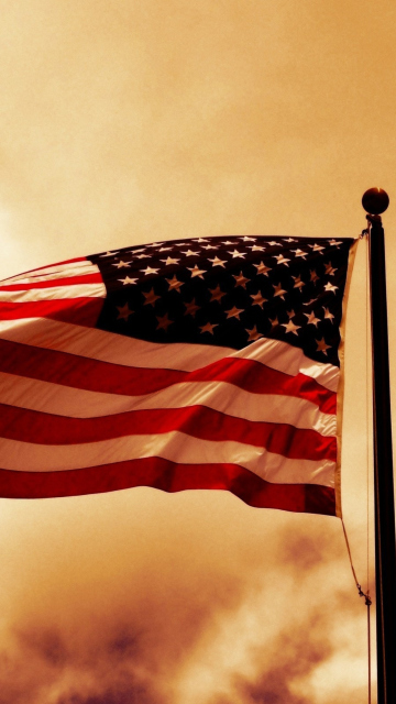 Das Usa Flag Wallpaper 360x640