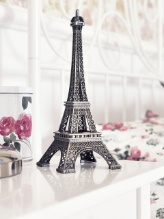 Mini Eiffel Tower wallpaper 240x320