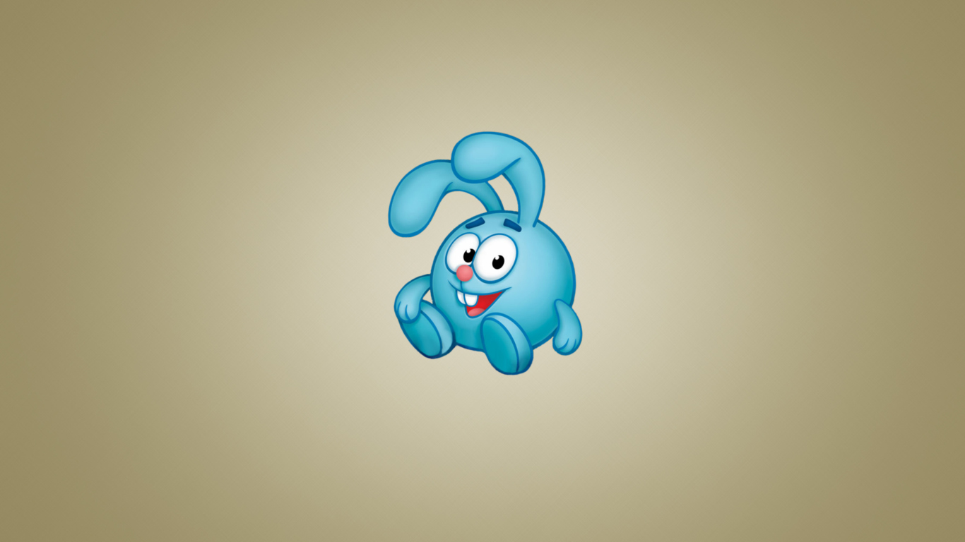 Funny Rabbit wallpaper 1366x768