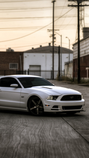 Das Ford Mustang GT 643 Wallpaper 360x640