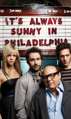 Fondo de pantalla Its Always Sunny in Philadelphia 240x400