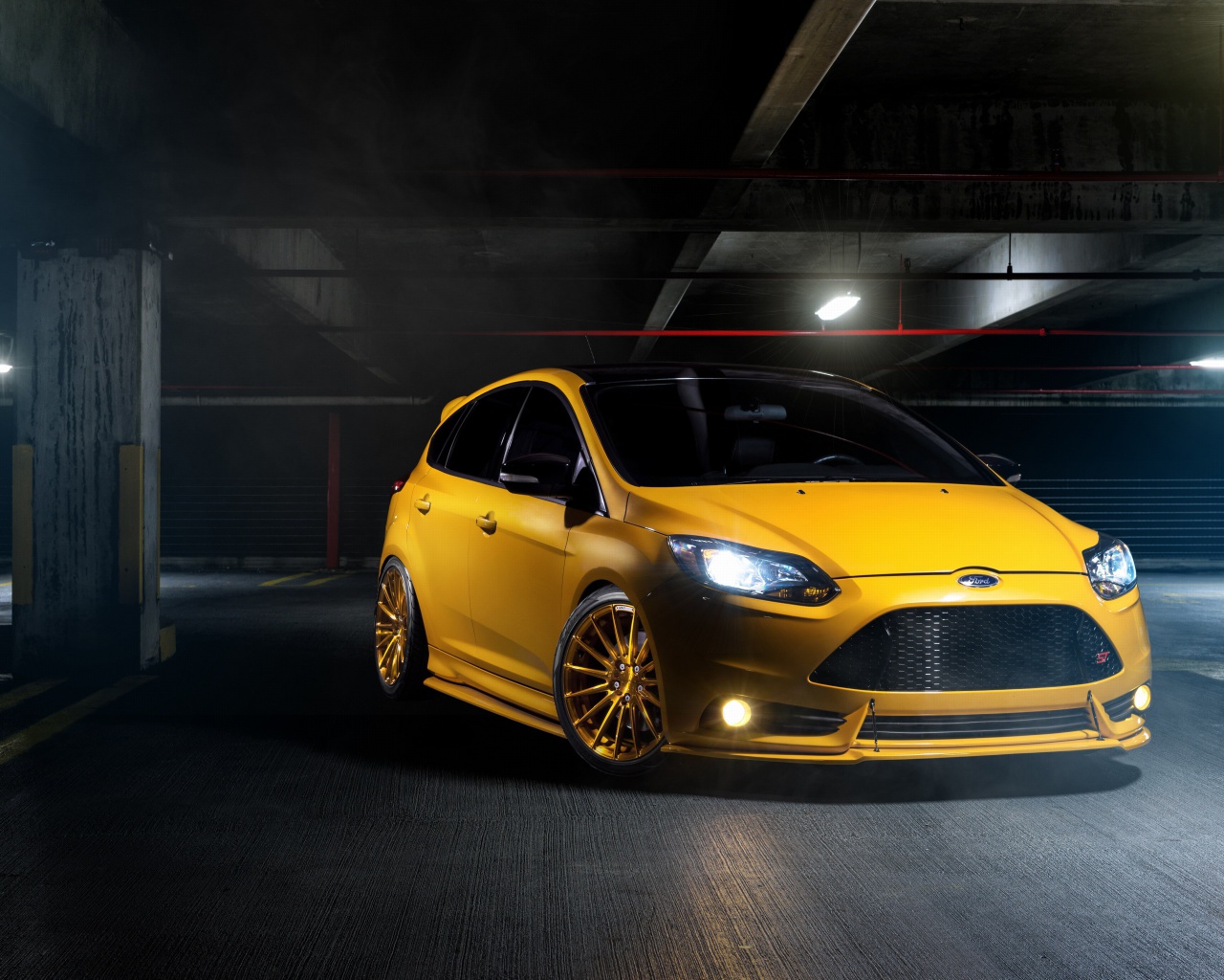 Обои Ford Focus ST 1280x1024