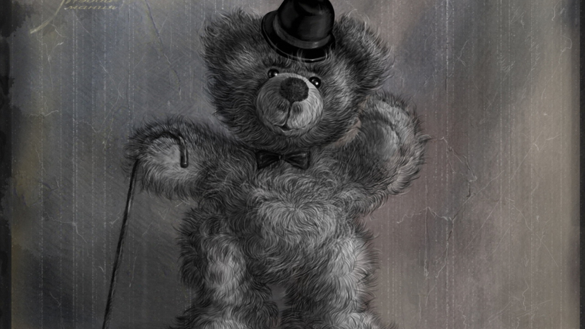 Screenshot №1 pro téma Teddy Bear Gentleman 1920x1080