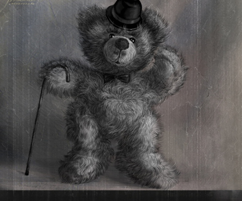 Sfondi Teddy Bear Gentleman 480x400