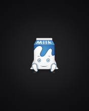 Funny Milk Pack wallpaper 176x220