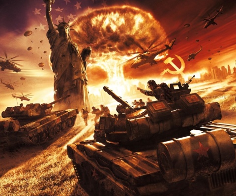 Обои World War III 480x400