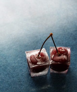 Frozen Cherry sfondi gratuiti per iPhone 4S