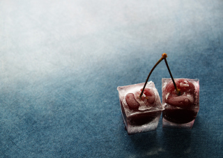 Free Frozen Cherry Picture for Android, iPhone and iPad