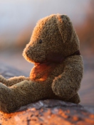 Lonely Teddy Bear screenshot #1 132x176