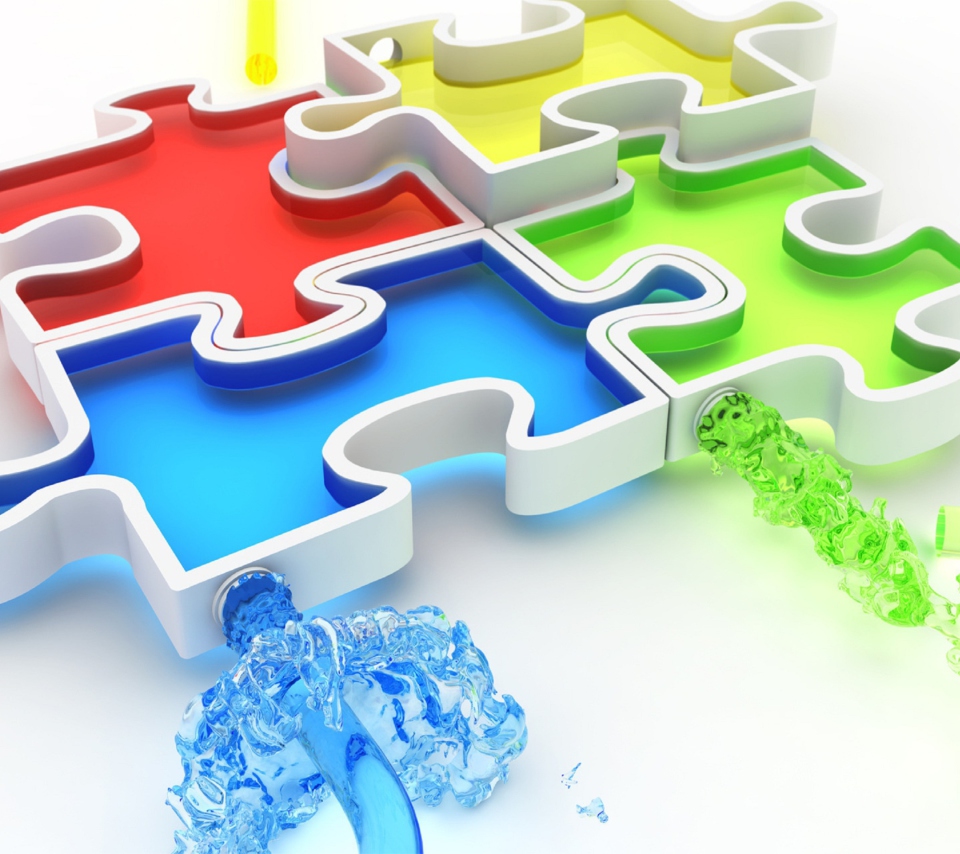 Colorful Puzzles screenshot #1 960x854