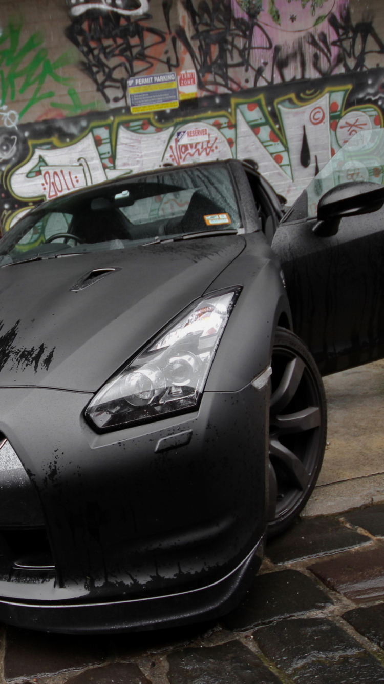 Fondo de pantalla Nissan Gtr 750x1334