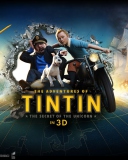 Das The Adventures Of Tintin 3D Wallpaper 128x160