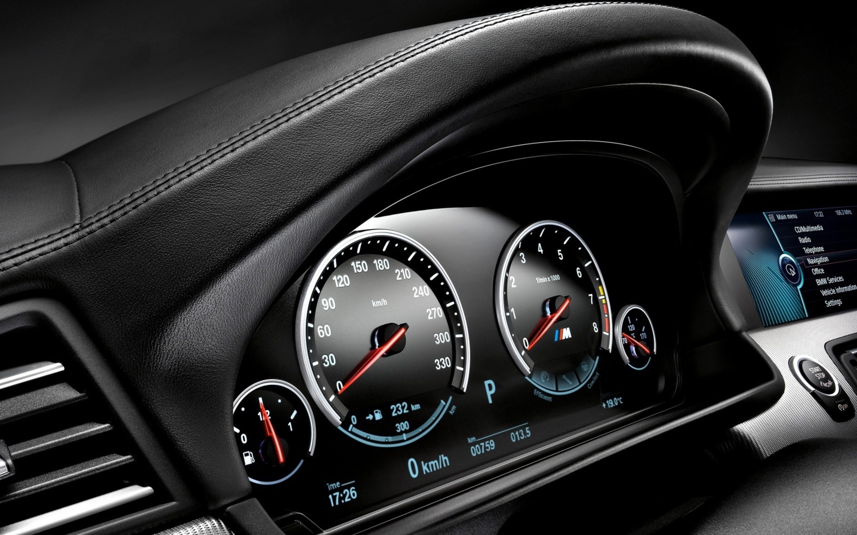 BMW M3 E92 Speedo wallpaper 1680x1050