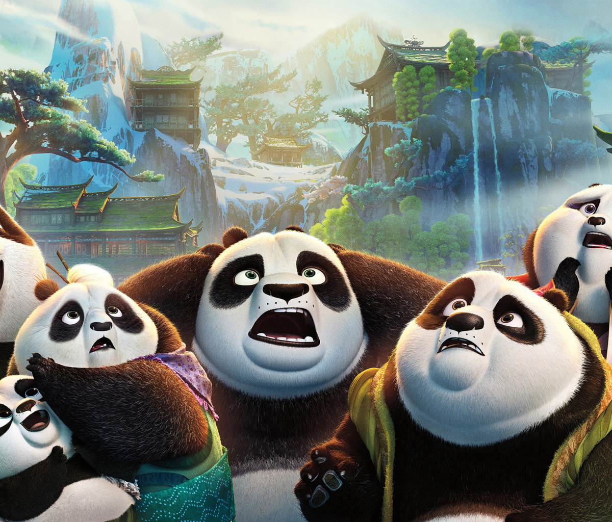 Das Kung Fu Panda 3 Wallpaper 1200x1024