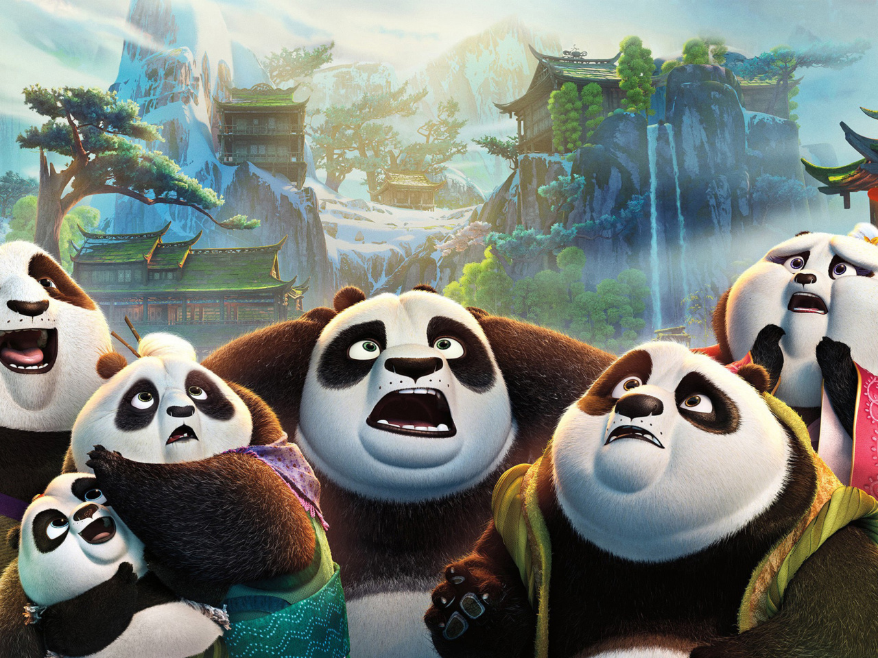 Das Kung Fu Panda 3 Wallpaper 1280x960