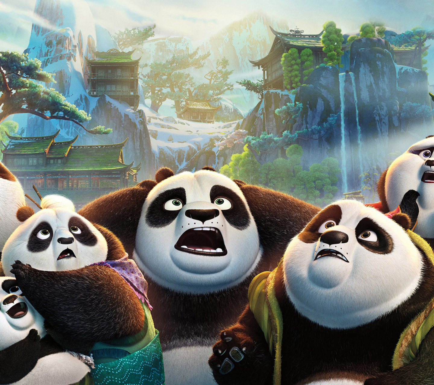 Kung Fu Panda 3 wallpaper 1440x1280
